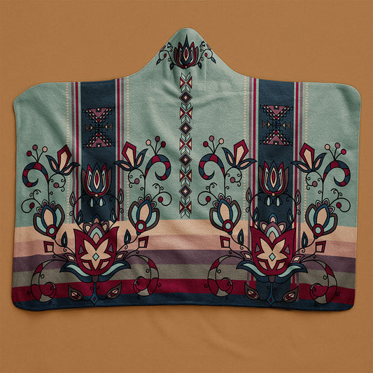 Northern Ember Hooded Blanket