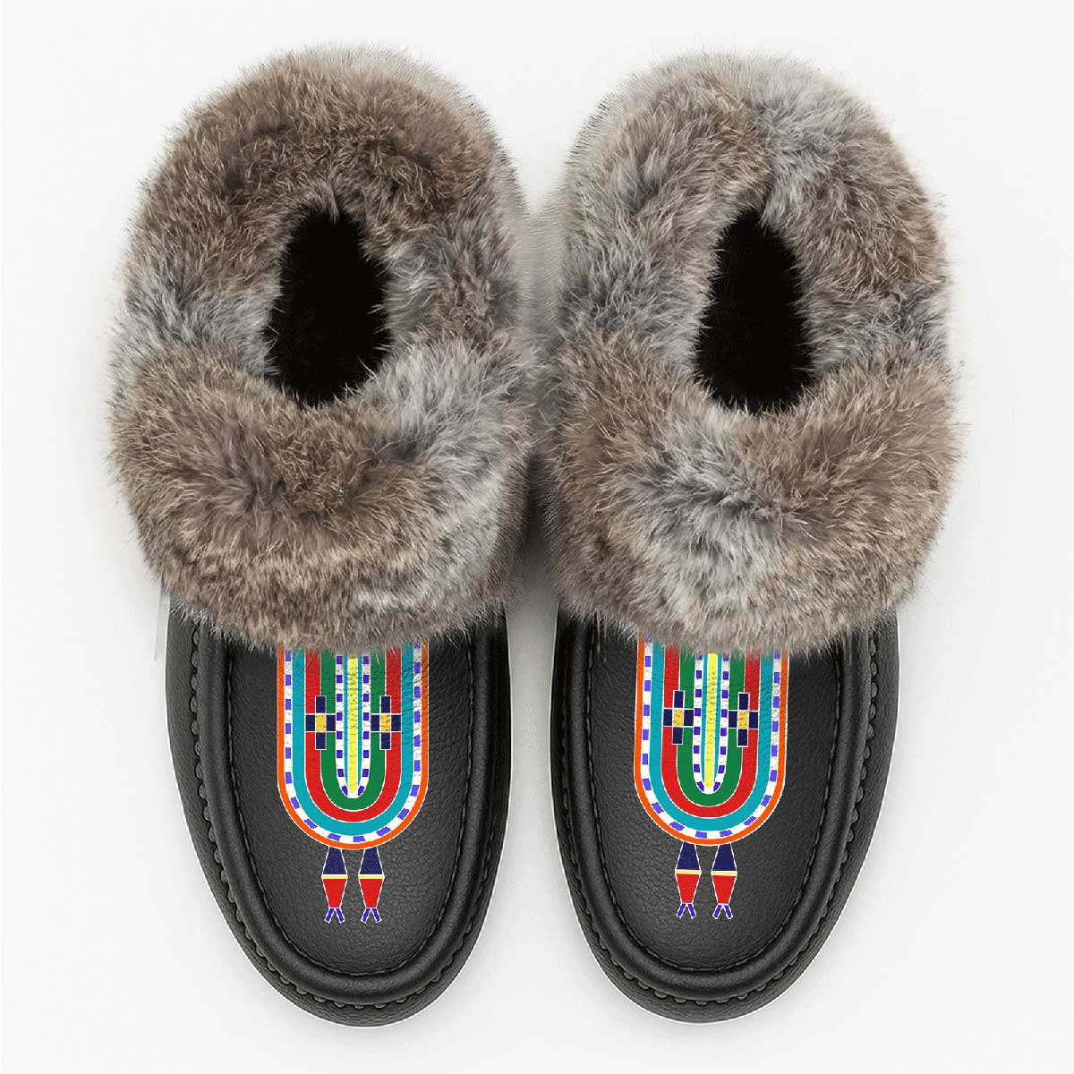 River Hold Fur Moccasin