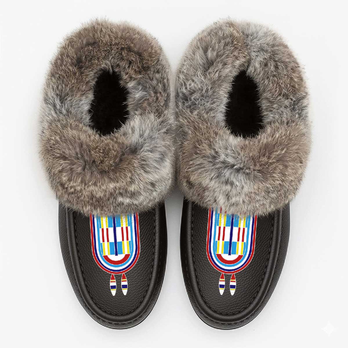 Prairie Signal Fur Moccasin