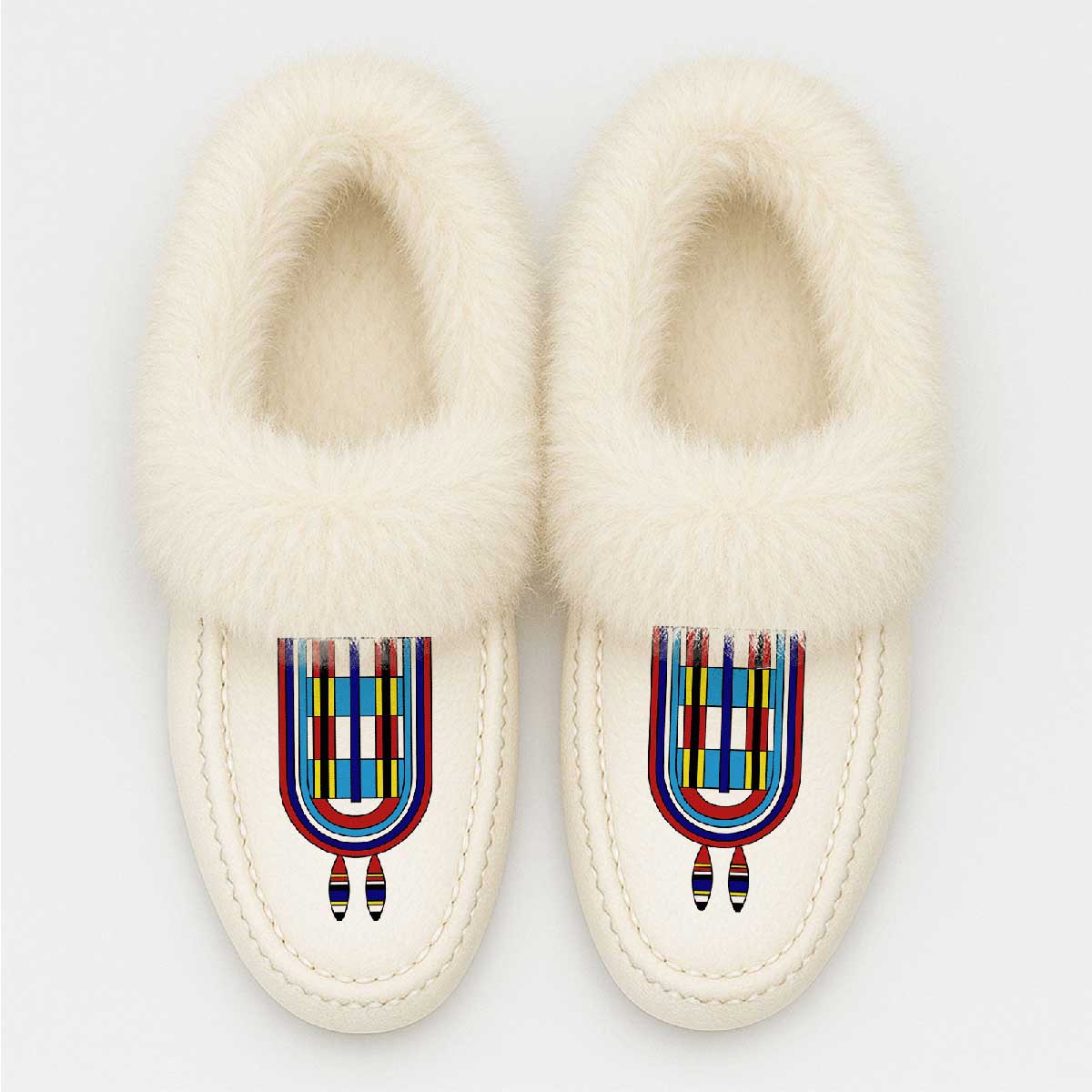 Prairie Signal Fur Moccasin
