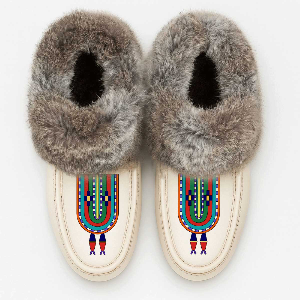 River Hold Fur Moccasin