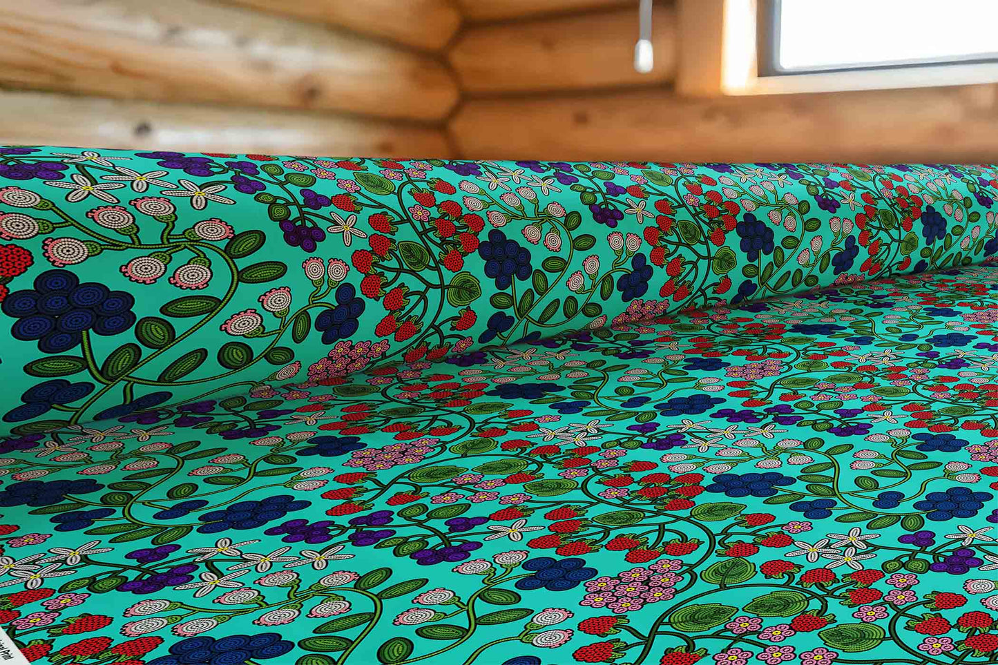 Takwakin Harvest Turquoise Fabric