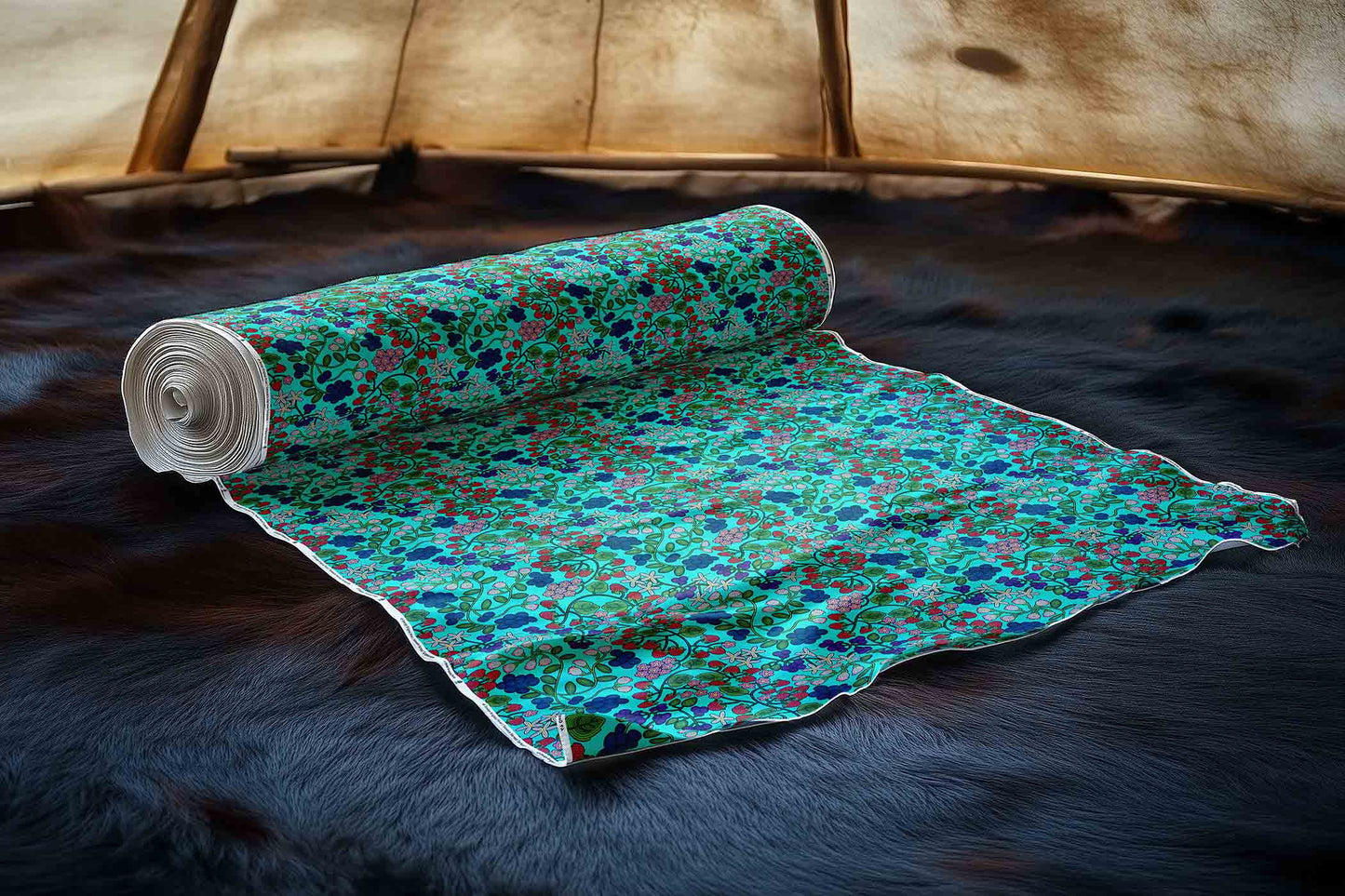 Takwakin Harvest Turquoise Fabric