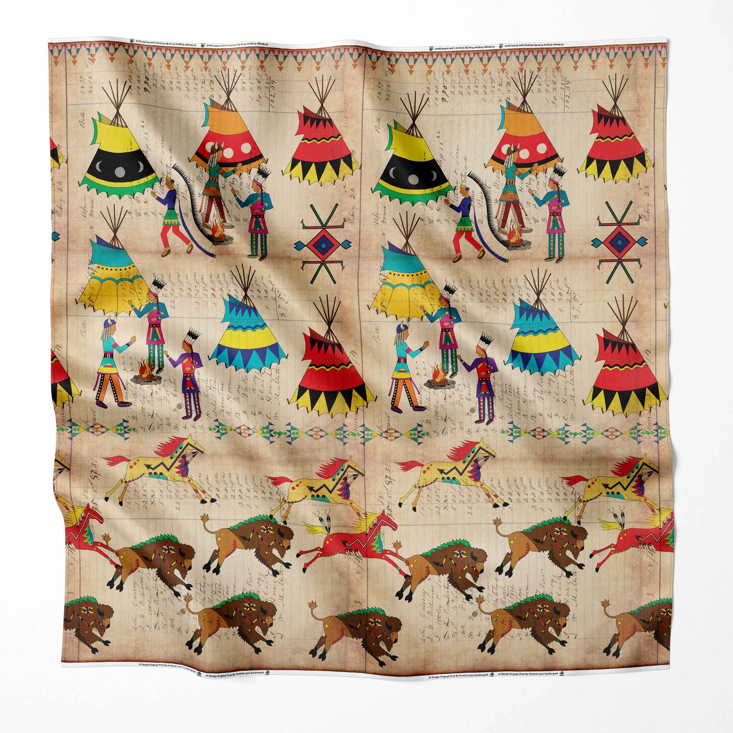 The Gathering of The Chiefs Fabric