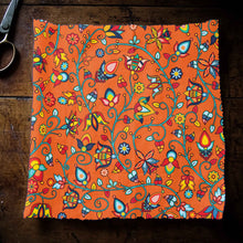 Load image into Gallery viewer, Thorny Path Orange Fabric
