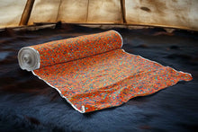 Load image into Gallery viewer, Thorny Path Orange Fabric
