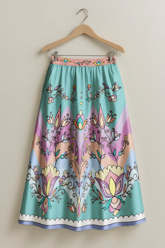 Thunder Mesa Petals Pastel Skirt