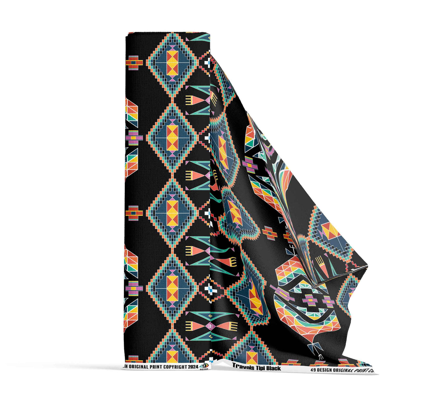 Travois Tipi Black Fabric