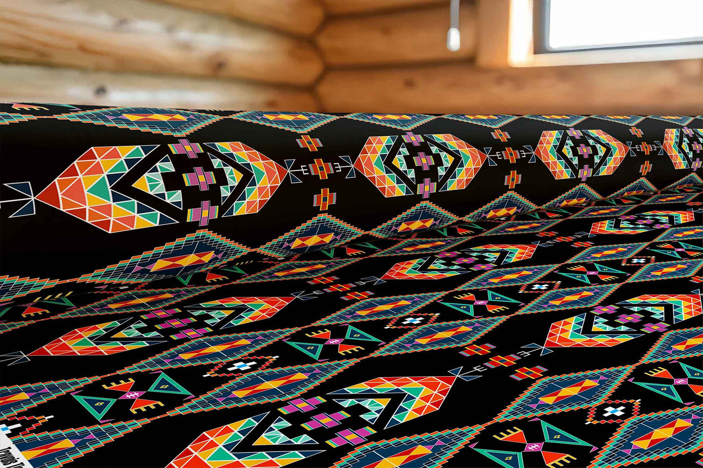 Travois Tipi Black Fabric