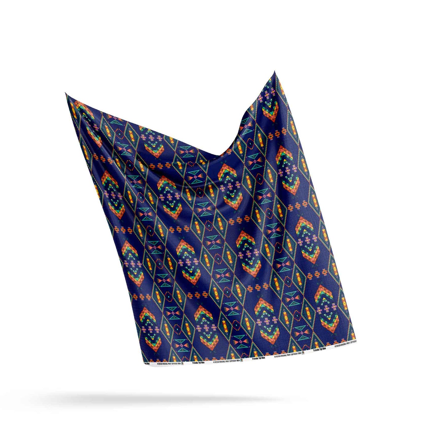 Travois Tipi Blue Fabric