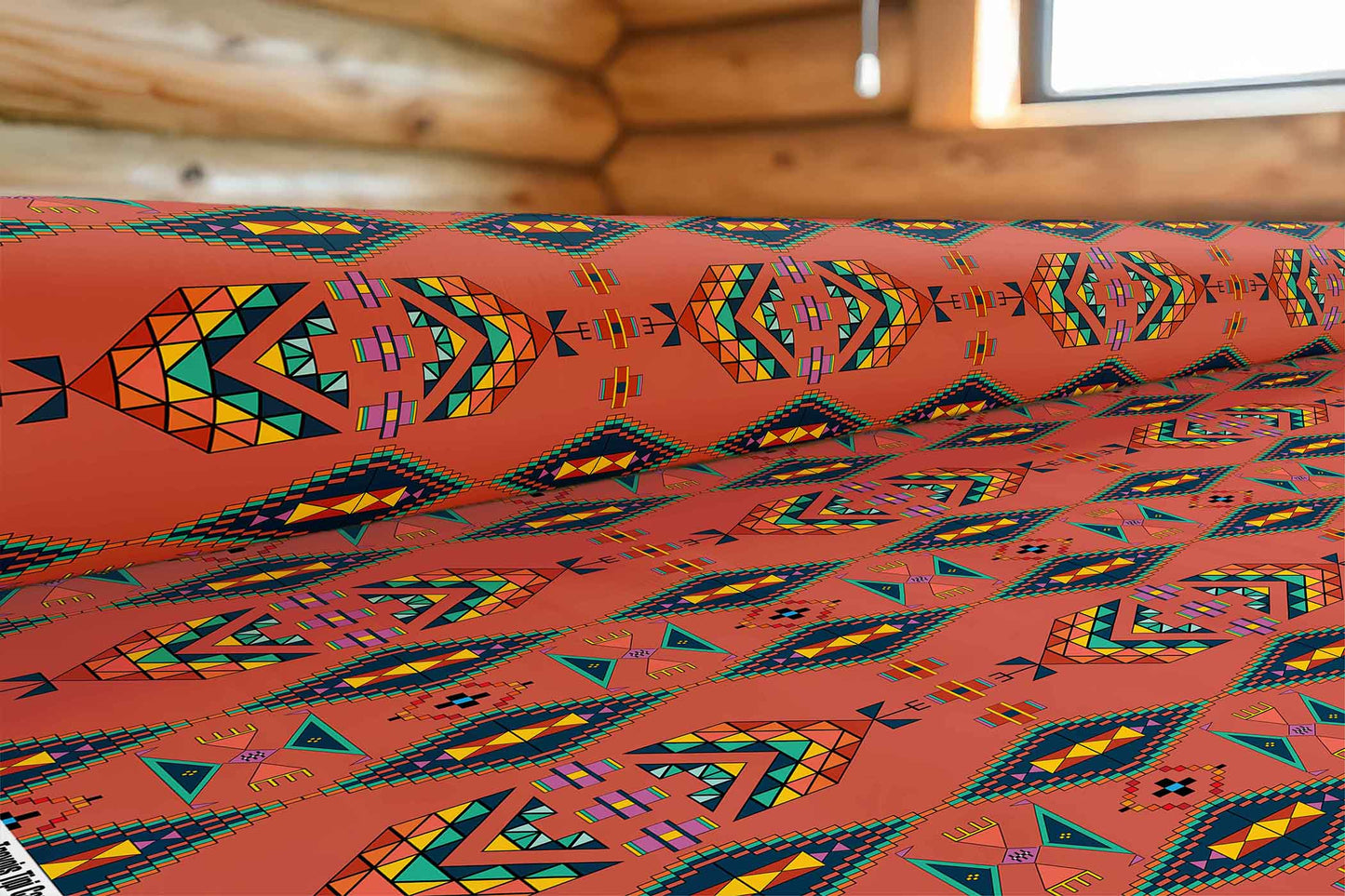 Travois Tipi Canyon Earth Fabric