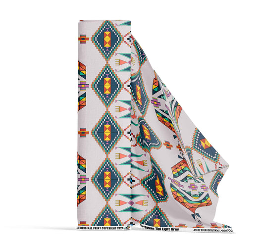 Travois Tipi Light Grey Fabric