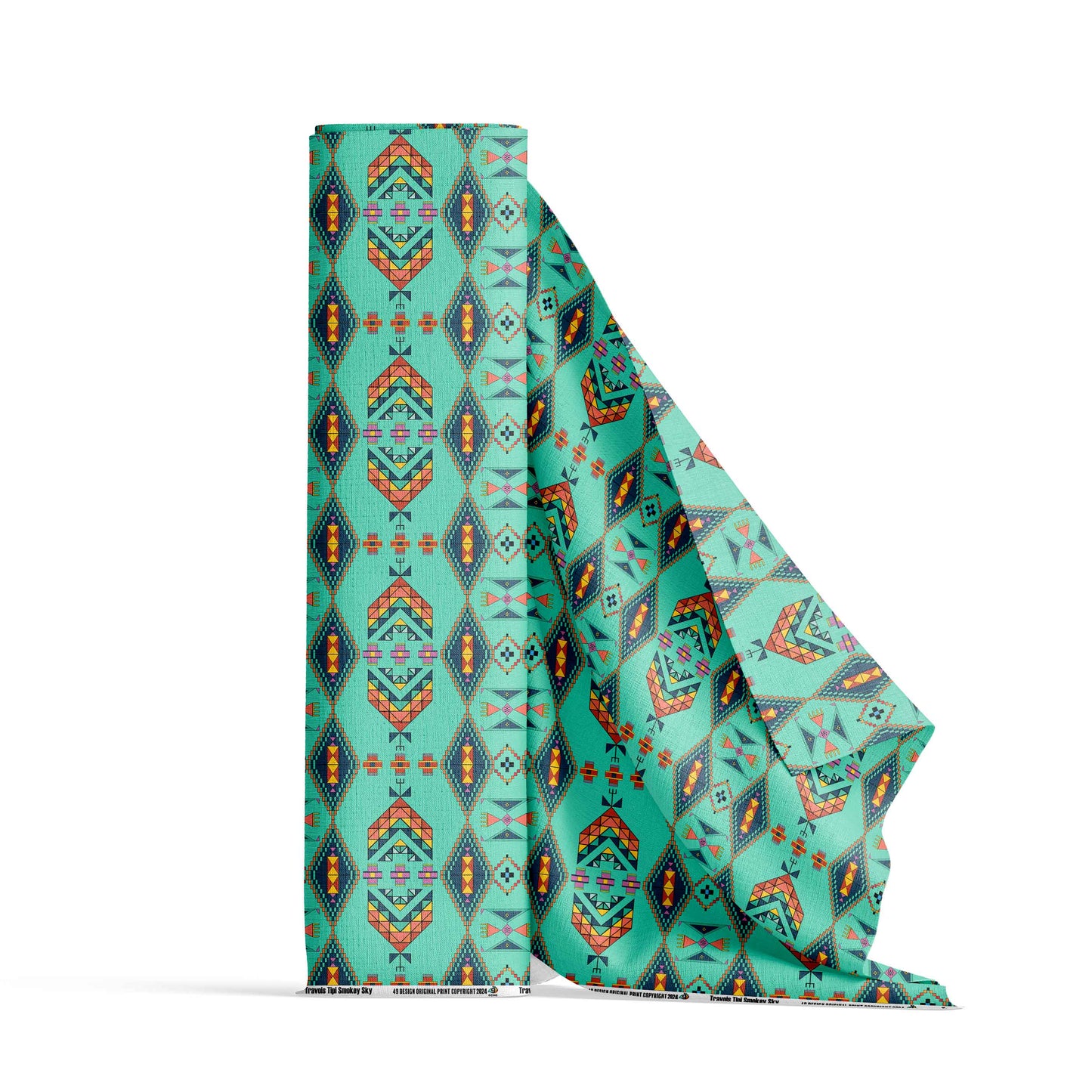 Travois Tipi Smokey Sky Fabric