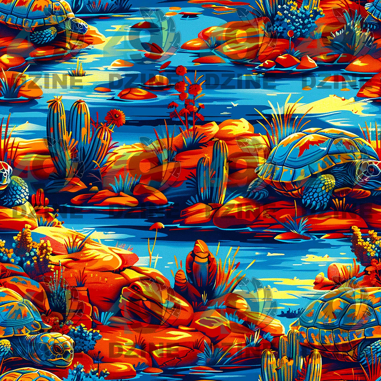 Turtle Power Fabric