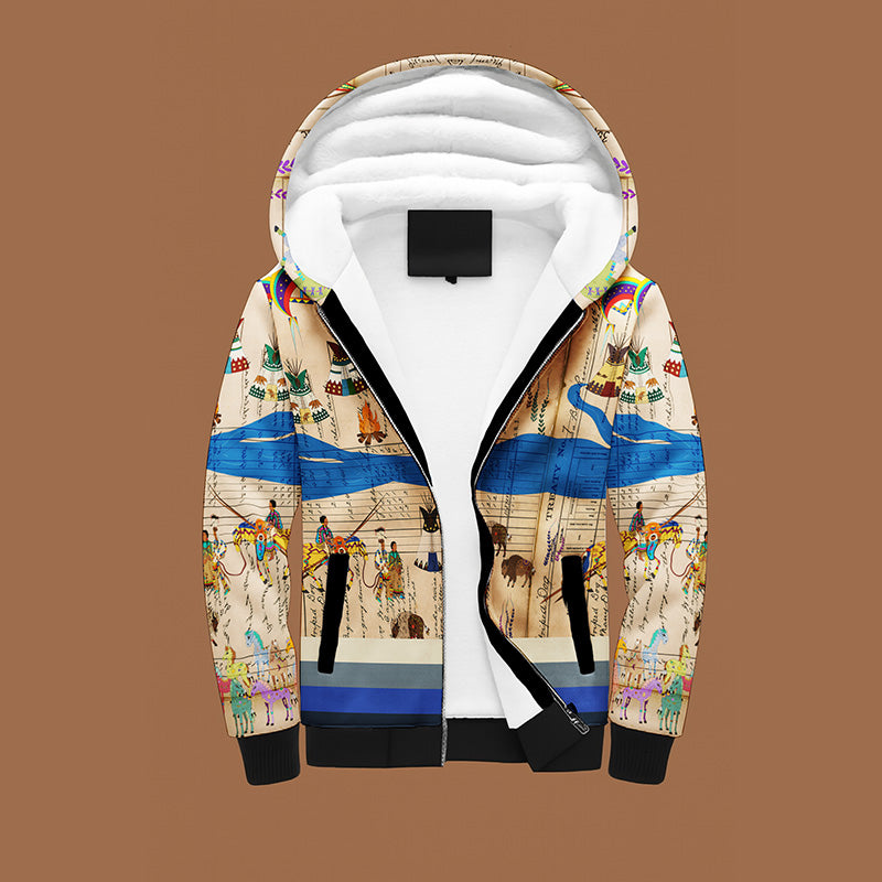 Under the Treaty Arches Sherpa Hoodie