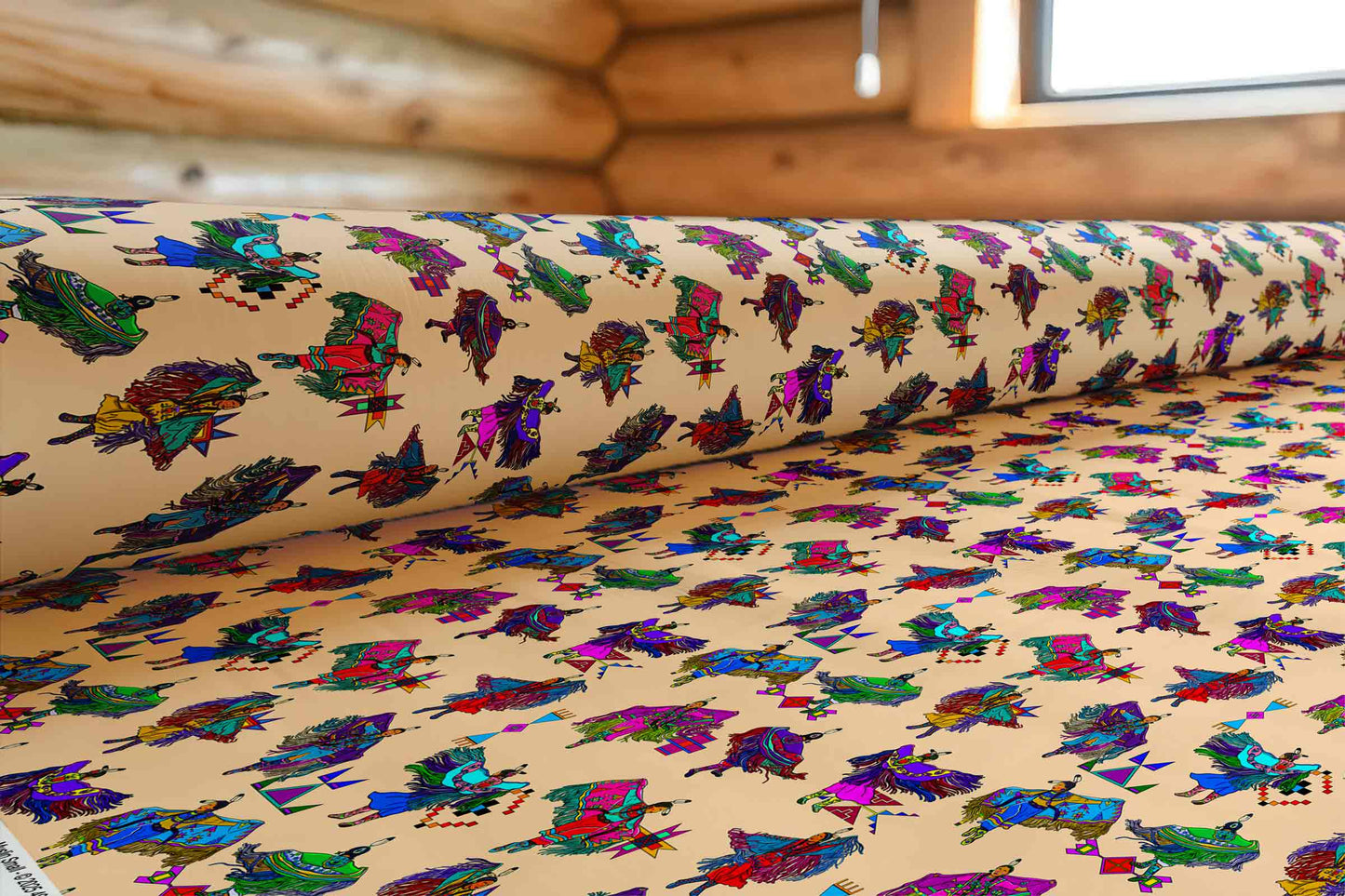 Women's Fancy Dancers Muslin Small Fabric