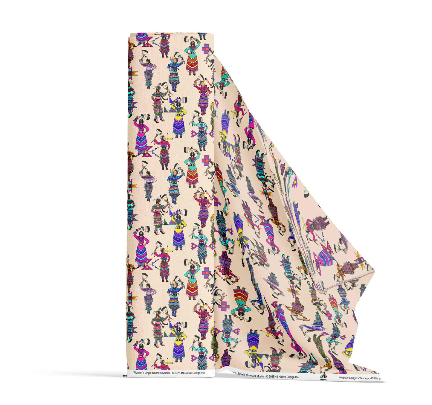 Women's Jingle Dancers Muslin Small Fabric