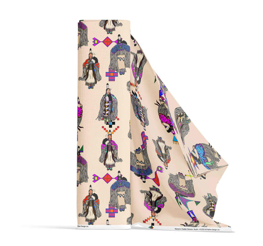 Women's Tradish Dancers Large Fabric