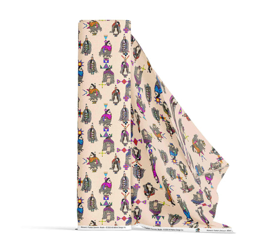 Women's Tradish Dancers  Muslin Small Fabric