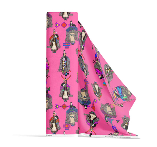 Women's Tradish Dancers Pink Large Fabric