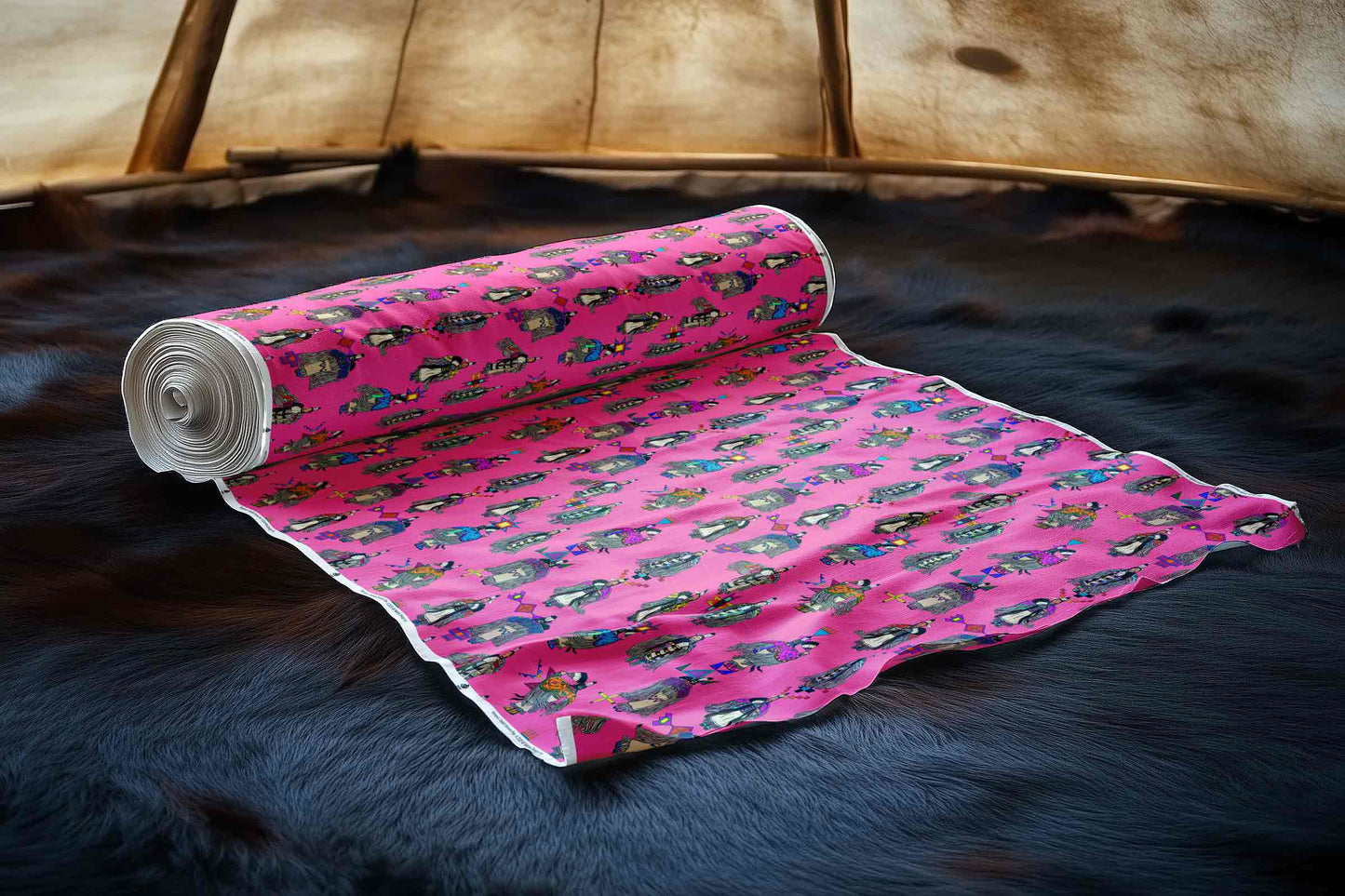 Women's Tradish Dancers Pink Large Fabric