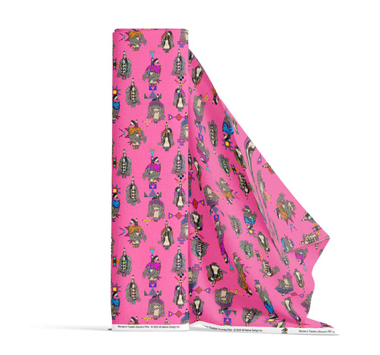 Women's Tradish Dancers Pink Small Fabric