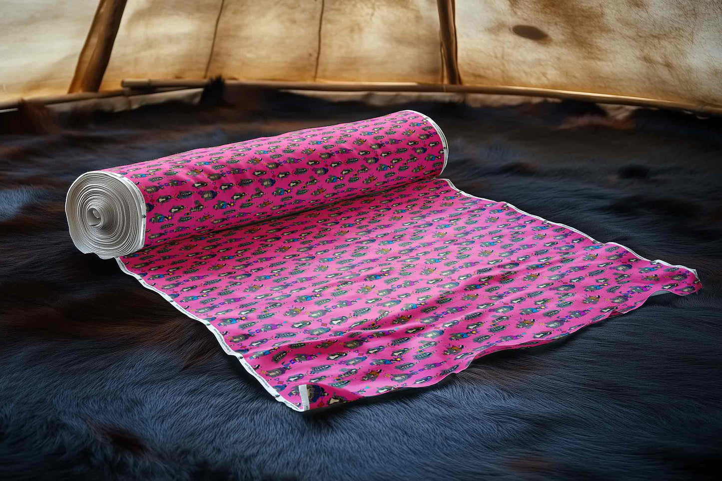 Women's Tradish Dancers Pink Small Fabric