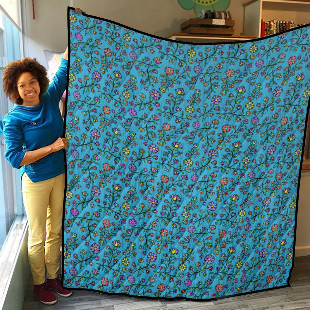 Cosmic Whispers Pastel Rainy Horizon Lightweight Quilt