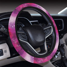 Load image into Gallery viewer, Animal Ancestors 8 Gaseous Clouds Pink and Red Steering Wheel Cover with Elastic Edge
