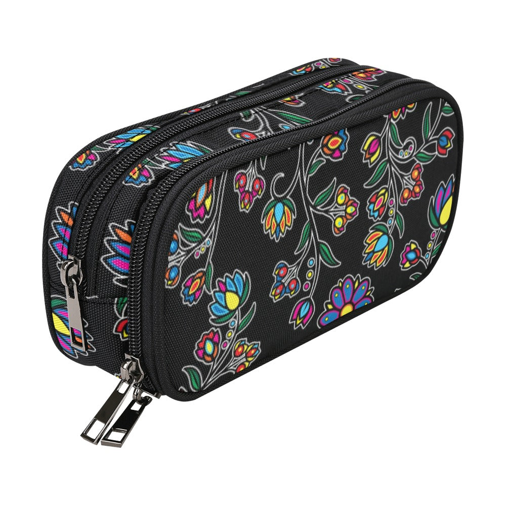 Cosmic Whisper Black Pencil Pouch