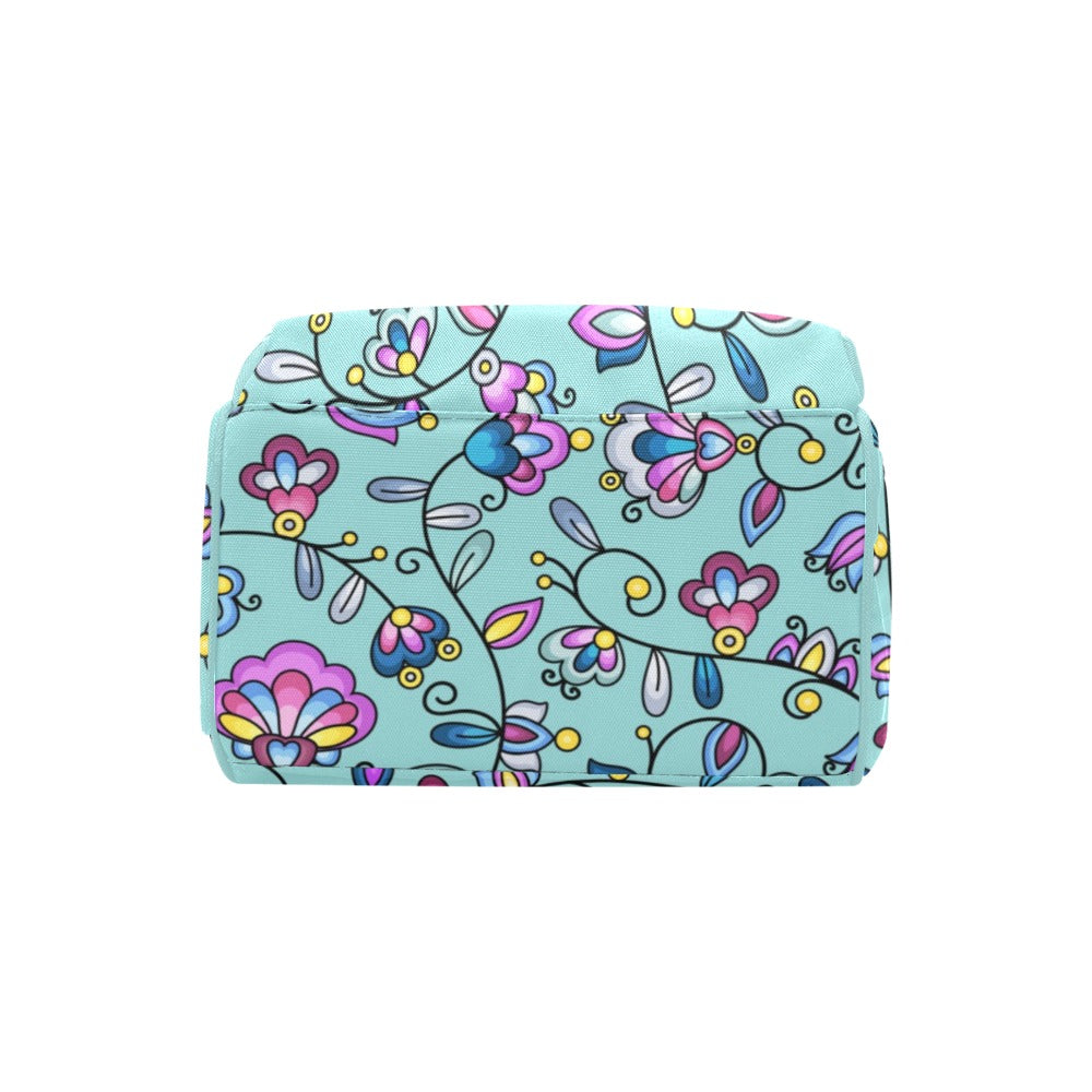 Autumn Bundle Blessing Turquoise Multi-Function Diaper Backpack/Diaper Bag