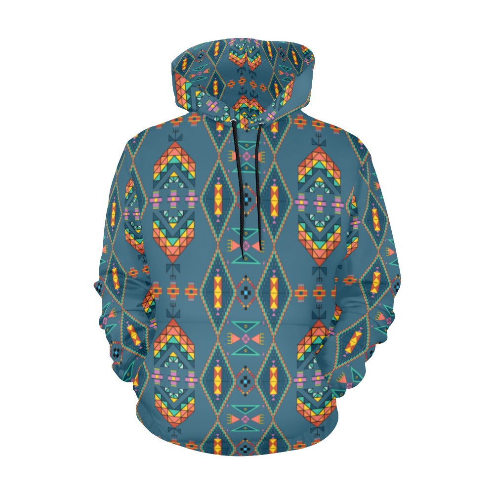Travois Tipi Deep Lake Hoodie for Men