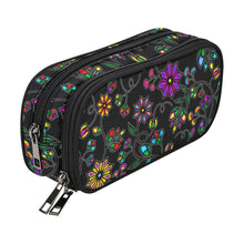 Load image into Gallery viewer, Prairie Paintbrush Black Pencil Pouch
