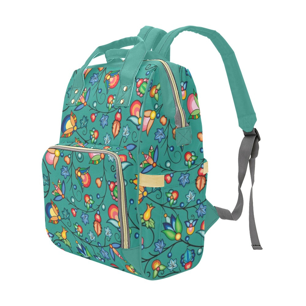 Prairie Plains Spirit Afternoon Sky Multi-Function Diaper Backpack