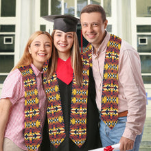 Load image into Gallery viewer, Golden Clouds Graduation Stole
