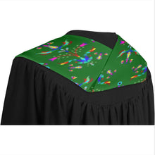 Load image into Gallery viewer, Dakota Damask Green Graduation Stole
