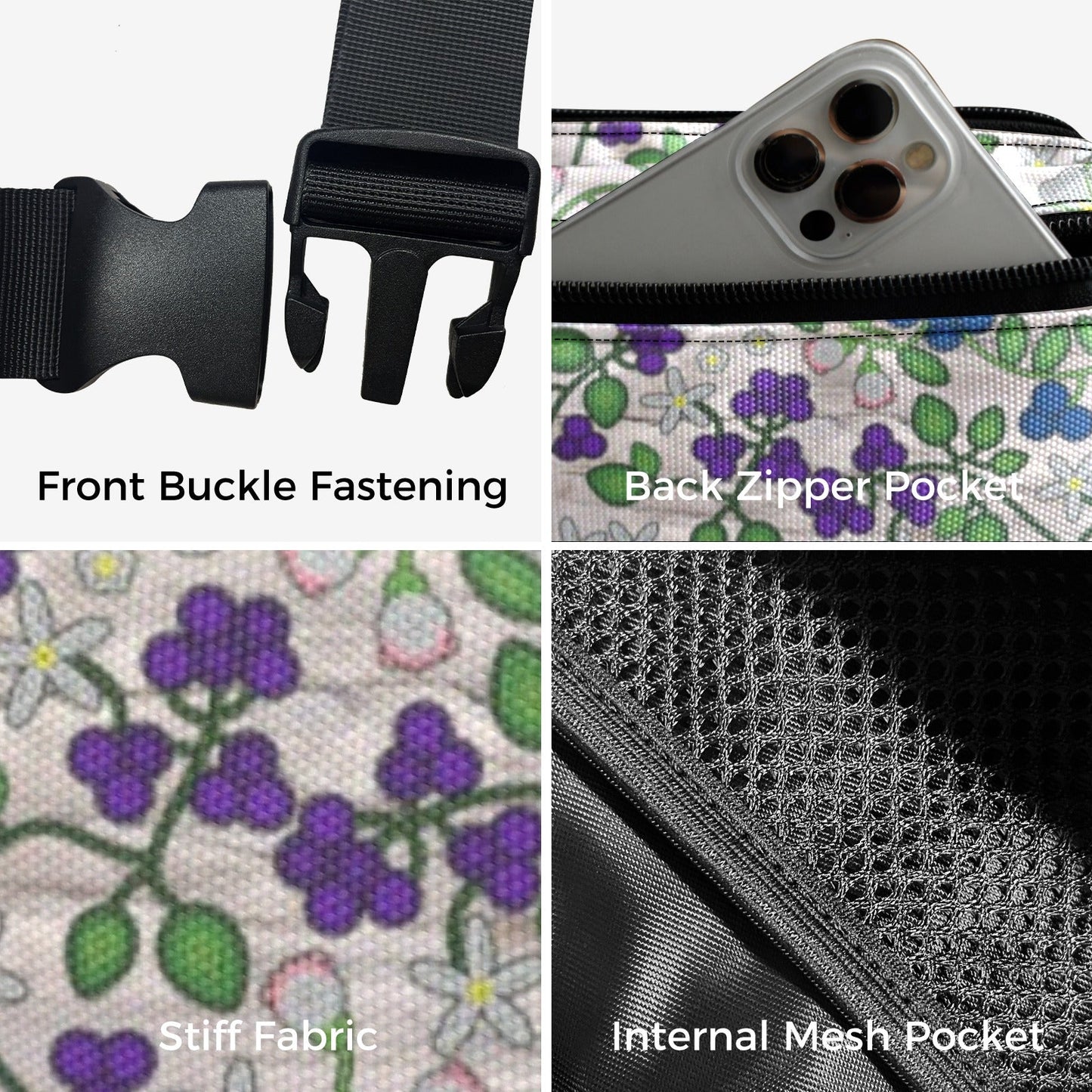 Grandmother's Stories Bright Birch Belt Bag