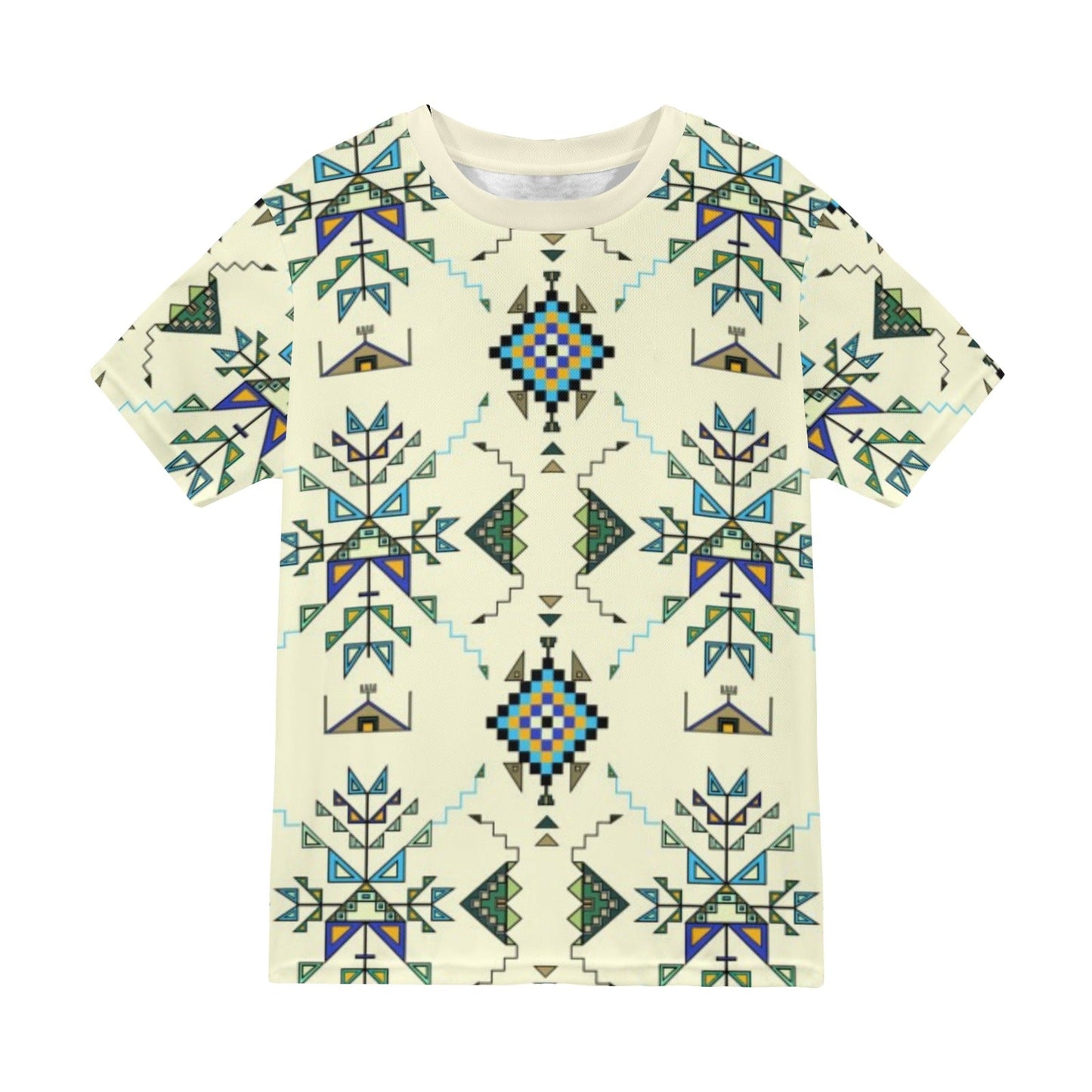 Bear Shield Cream T-shirt for Men