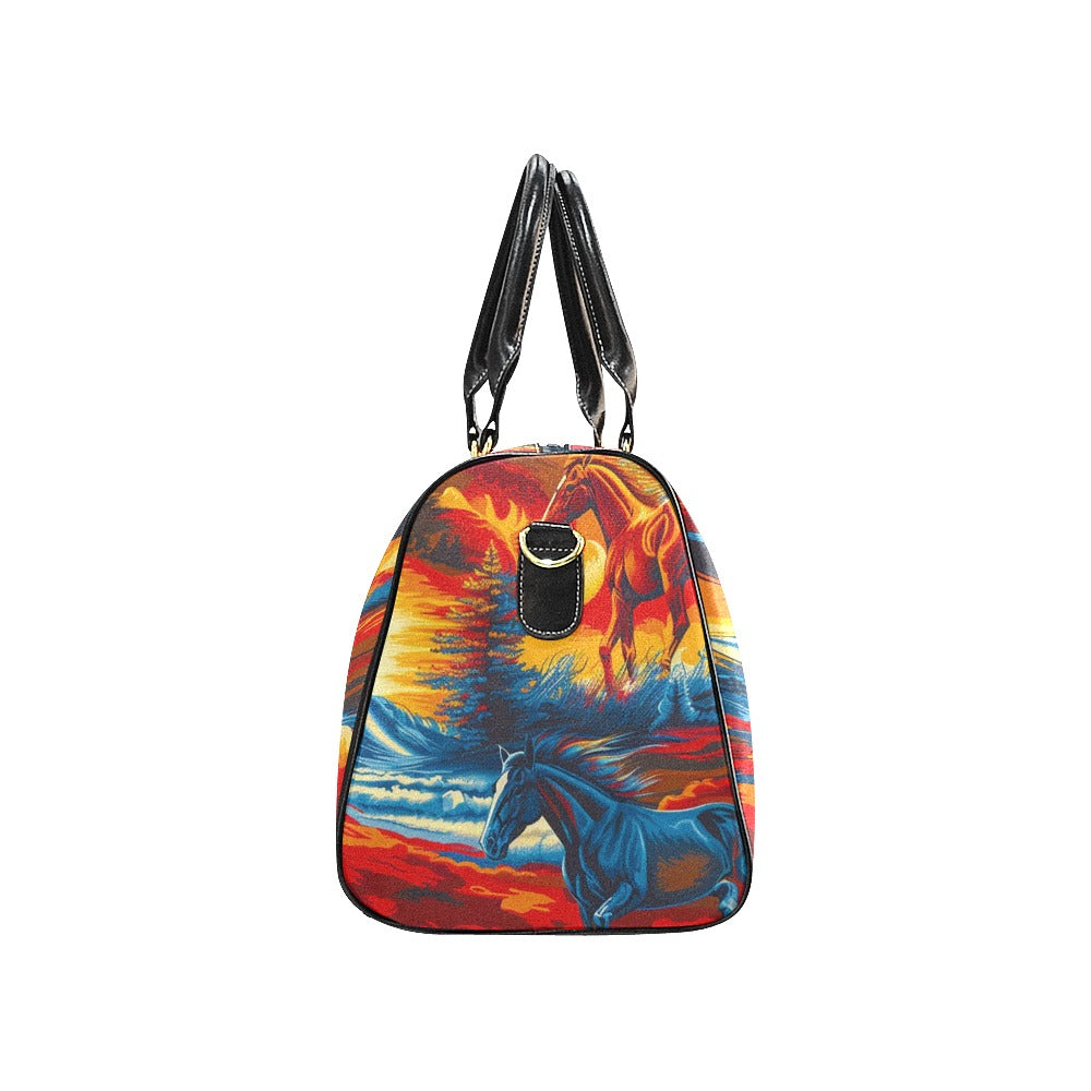 Wilds Horses 2 Large Travel Bag