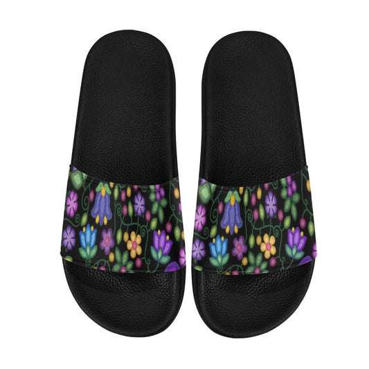 Bloom Uplift Black Slide Sandals