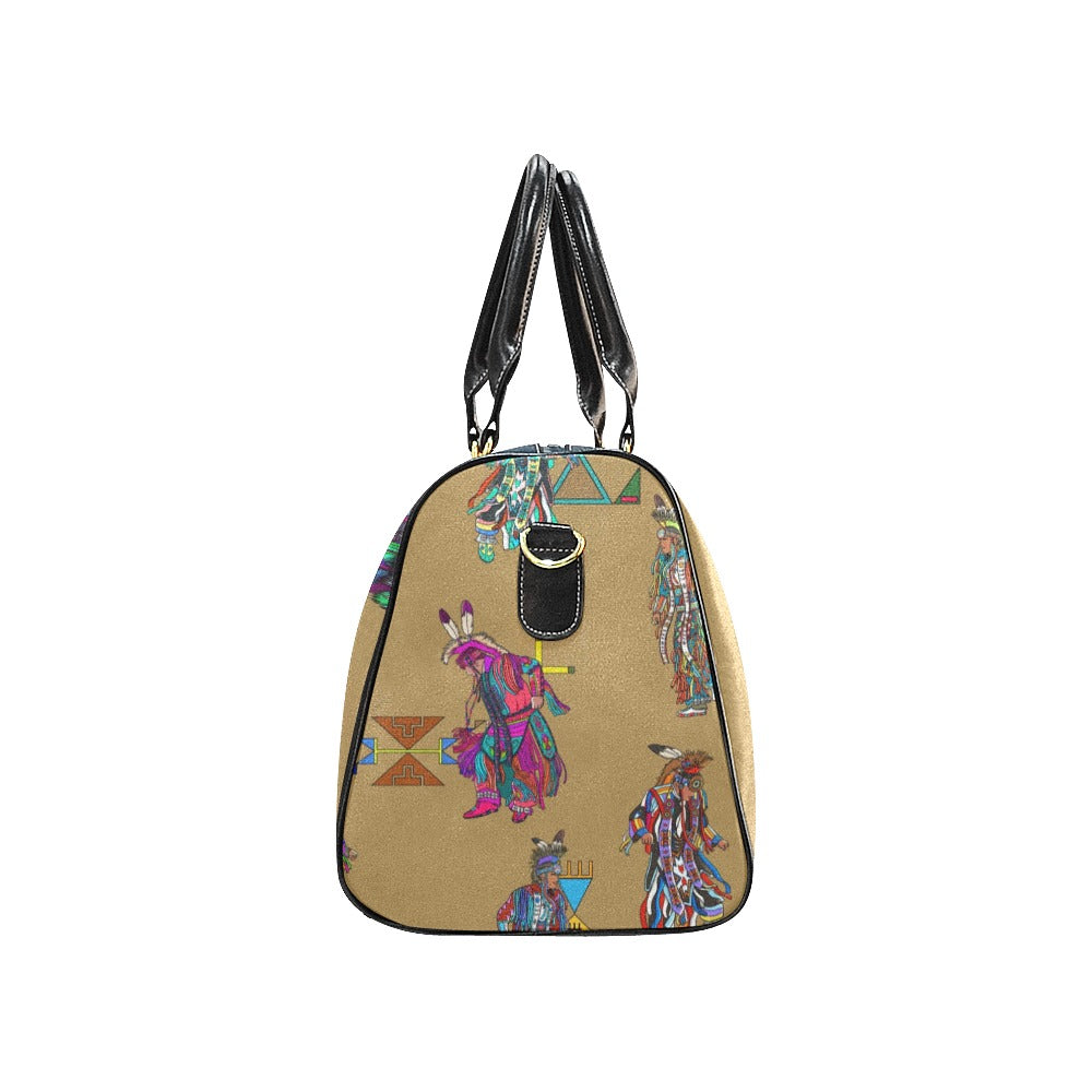 Men's Grass Dancers Earth Small Travel Bag