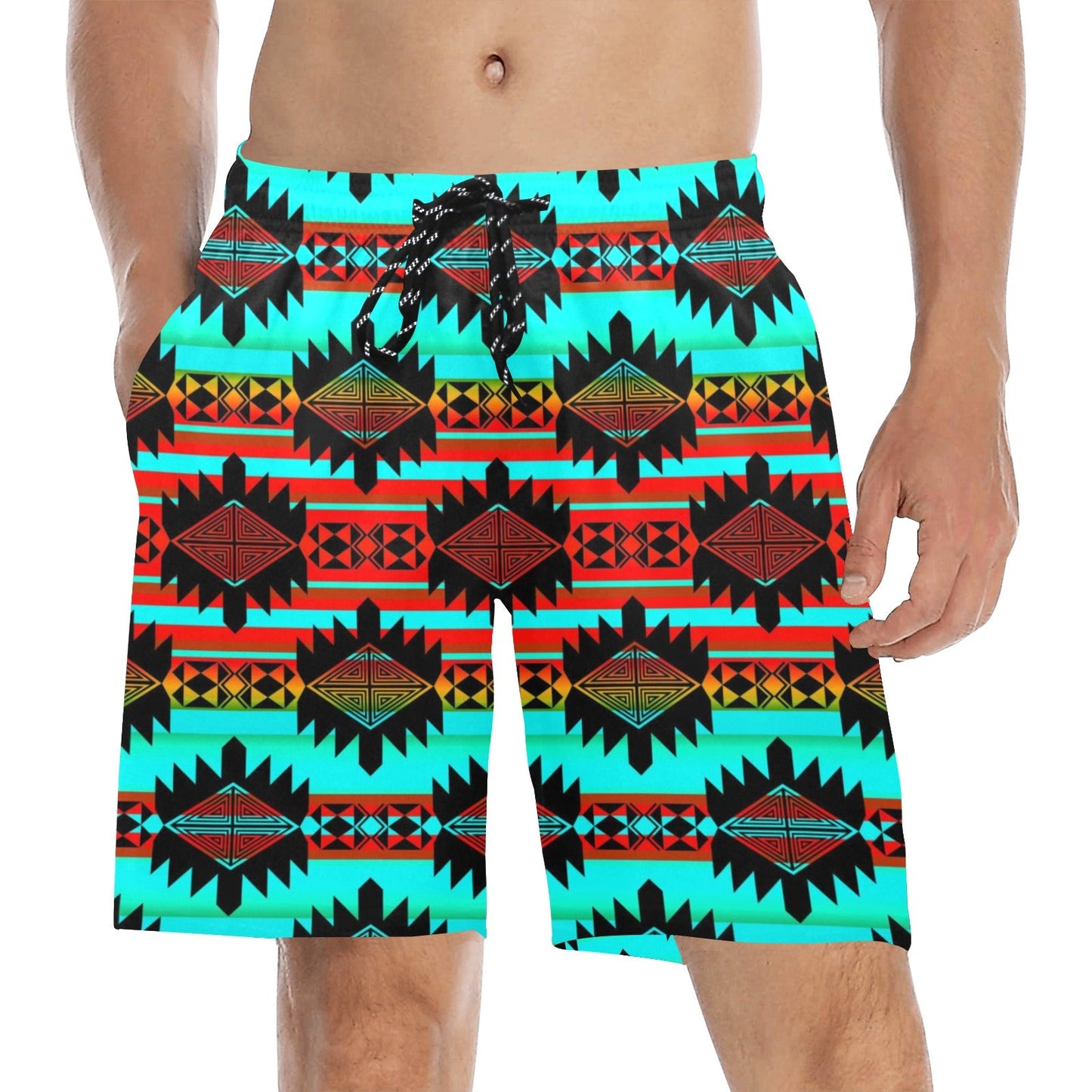 Okotoks Mid-Length Beach Shorts