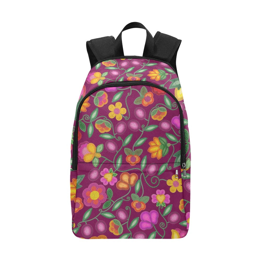 Boreal Bounty Dark Magenta Backpack