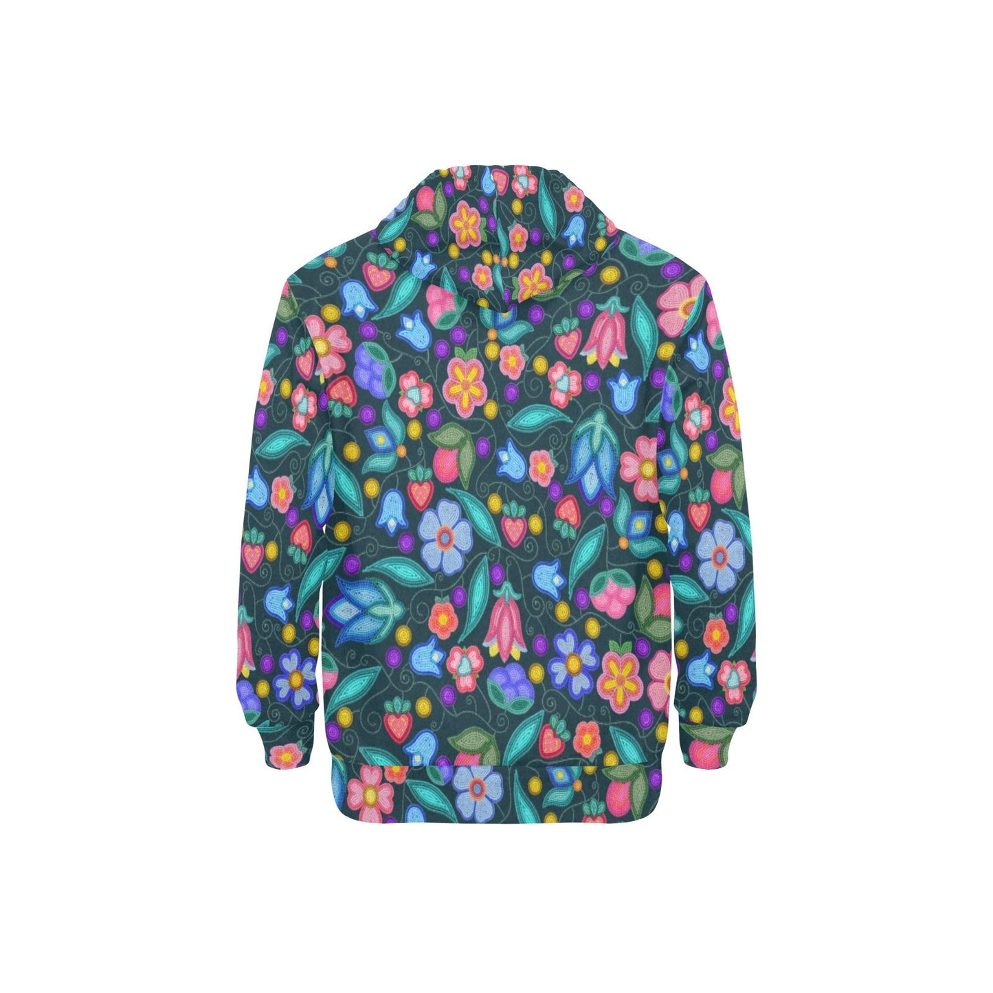 Sweet Offering Dark Teal Fleece Hoodie