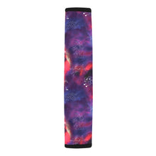 Load image into Gallery viewer, Animal Ancestors 3 Blue Pink Swirl Car Seat Belt Cover
