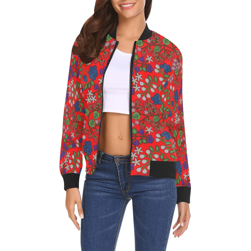 Takwakin Harvest Fire Bomber Jacket for Women