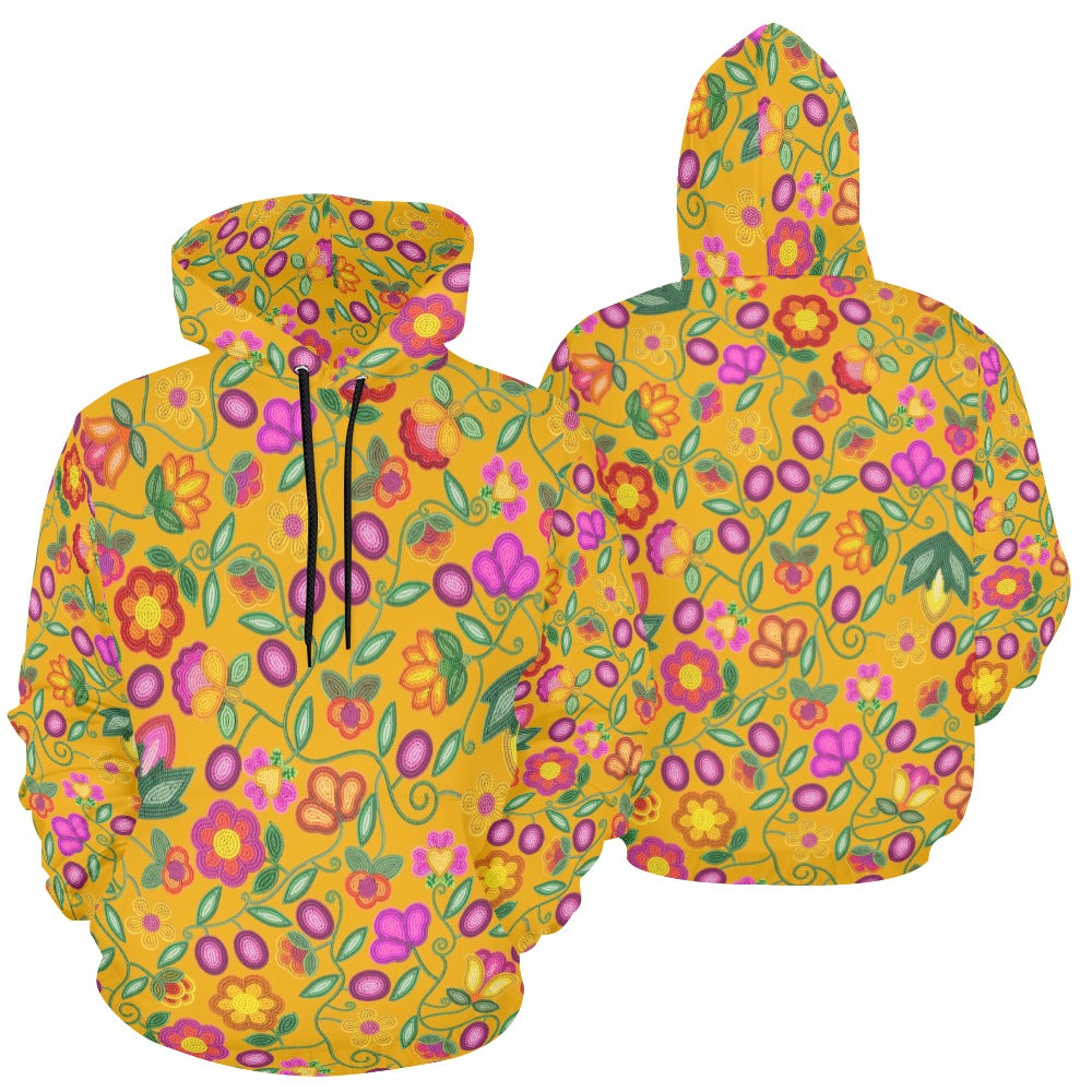 Boreal Bounty Yellow Hoodie for Men