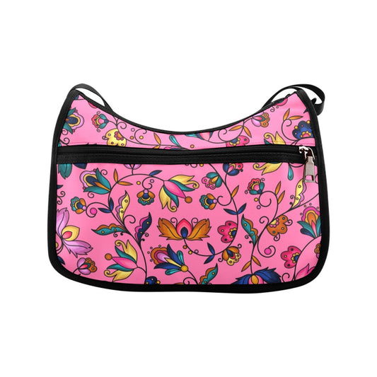 Copper Prairie Petals Pink Crossbody Bag