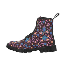 Load image into Gallery viewer, Floral Damask Purple Boots
