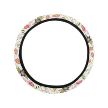 Load image into Gallery viewer, Fresh Fleur Steering Wheel Cover with Elastic Edge
